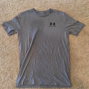 Under-armour Men's Grey T-shirt